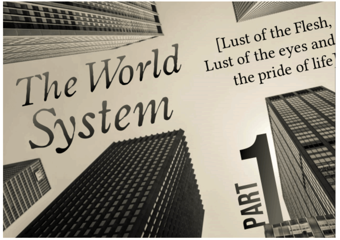 The World System Part 1