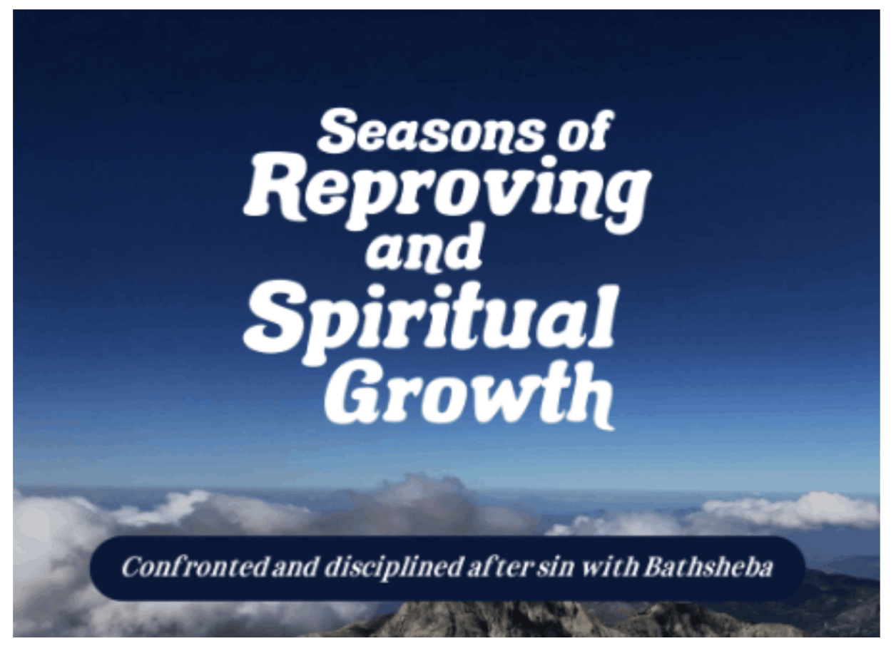 Seasons of Removing and Spiritual Growth