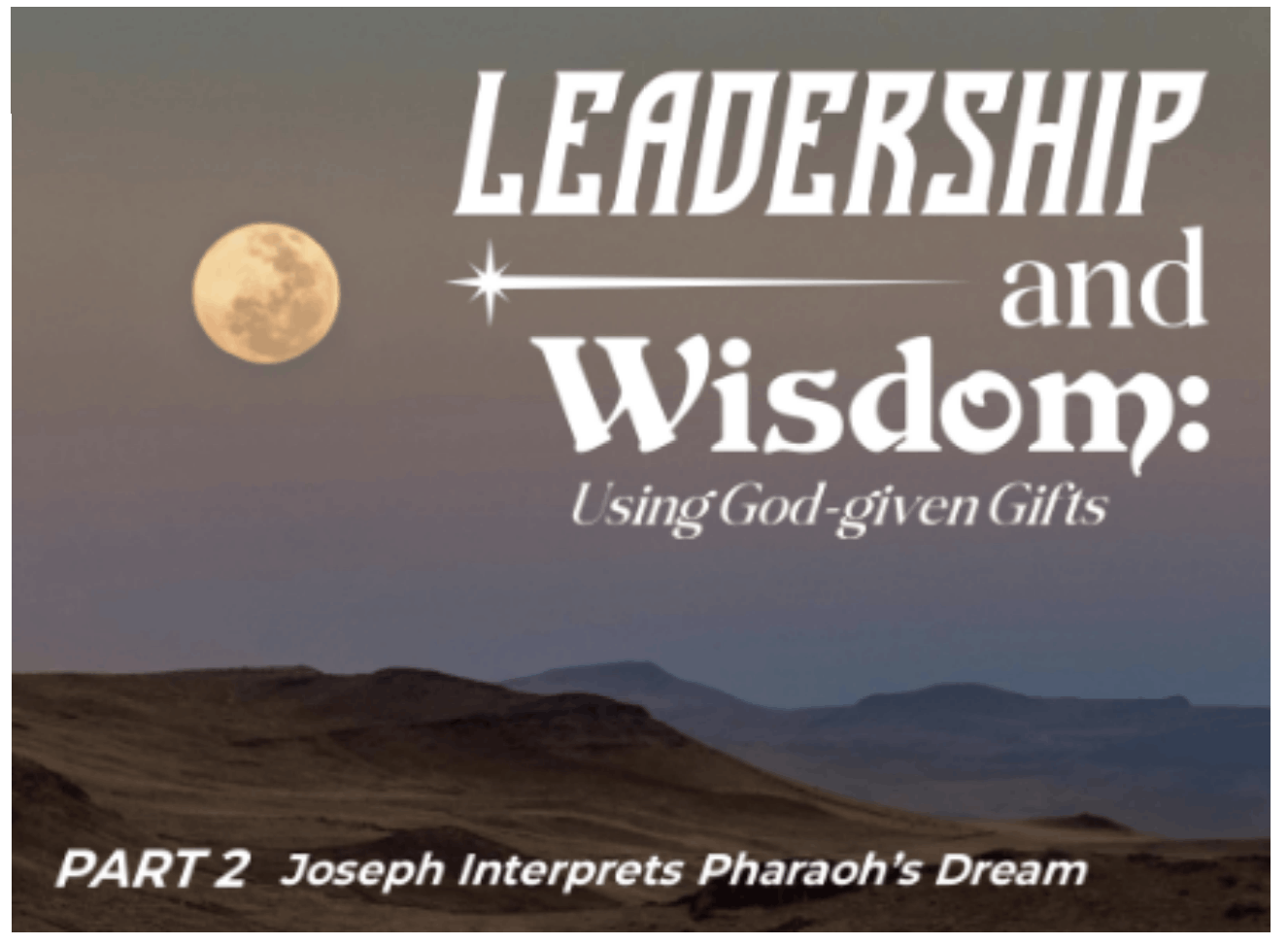 Leadership and Wisdom Part 2
