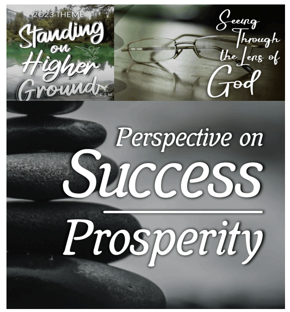 Perspective on Success Prosperity