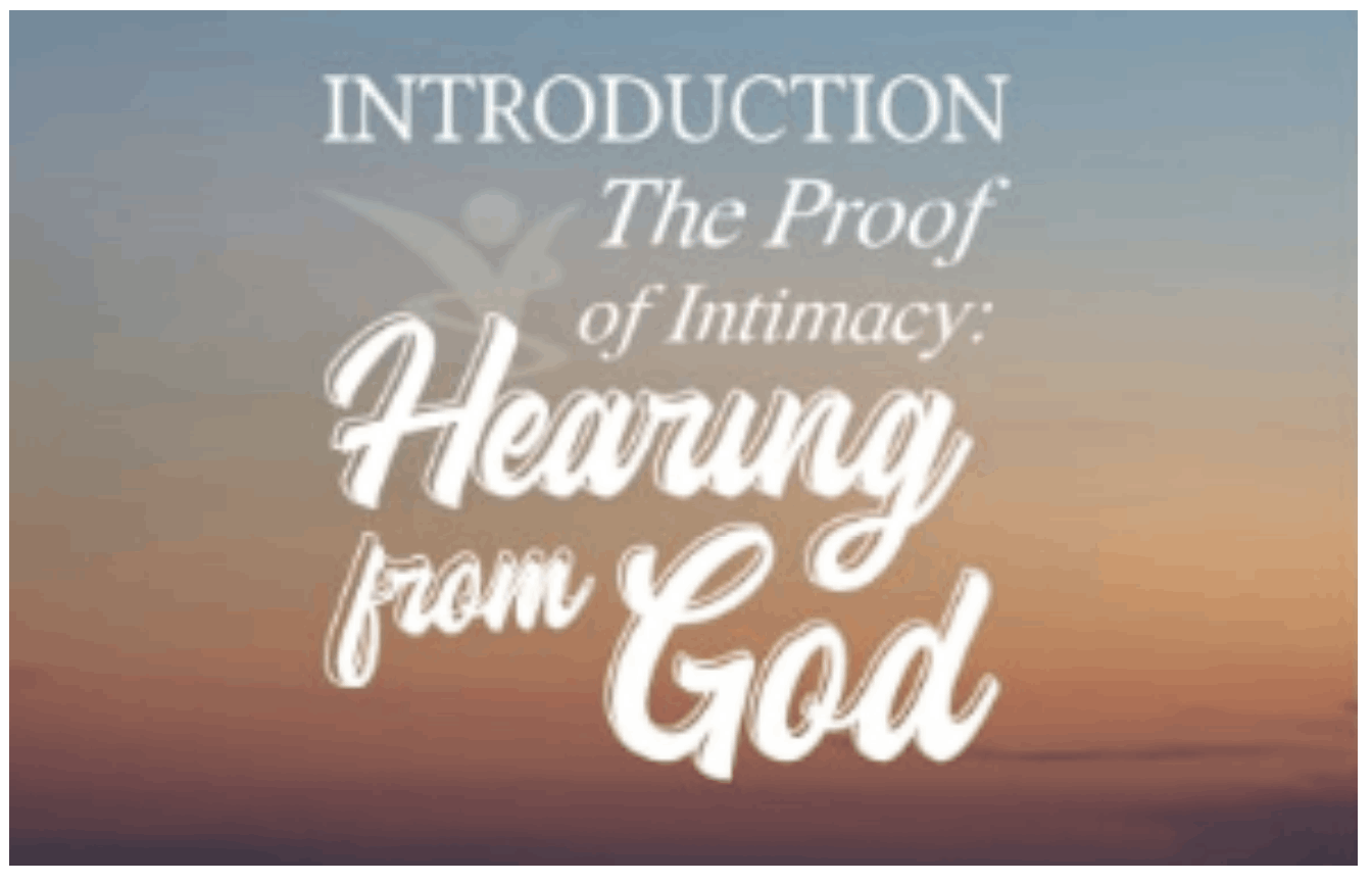 Hearing from God