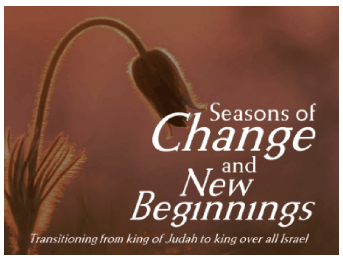 Seasons of Change and new beginnings